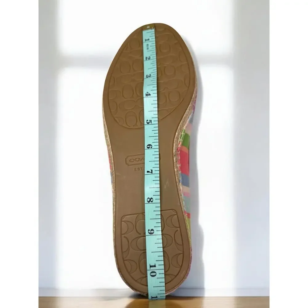 Y2K Coach Q1506 Royce Espadrille Size 9B